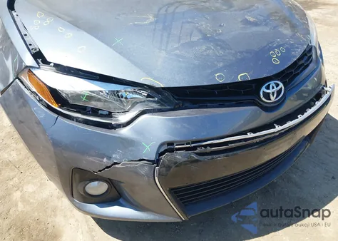 2016 Toyota Corolla S Premium from USA, damaged, VIN 2T1BURHEXGC588815
